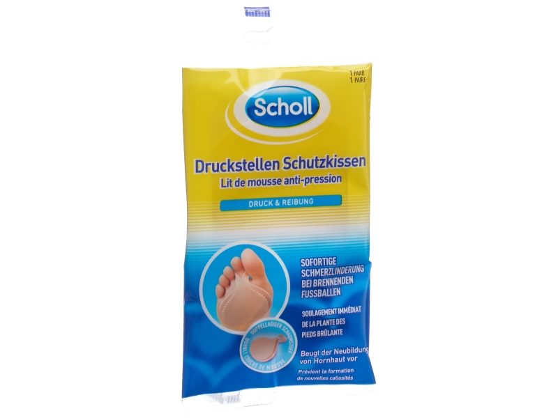 SCHOLL letto in schiuma anti-pressione 1 paio