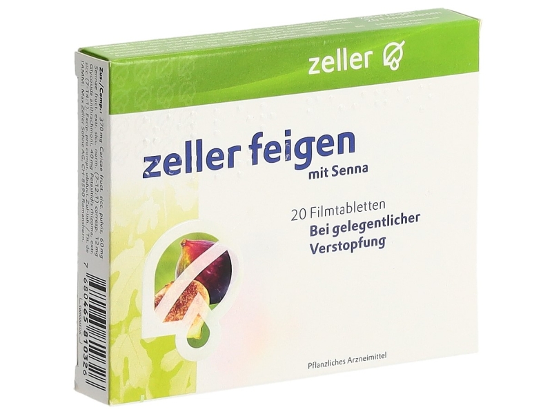 ZELLER Feigen mit Senna Filmtabl 20 Stk