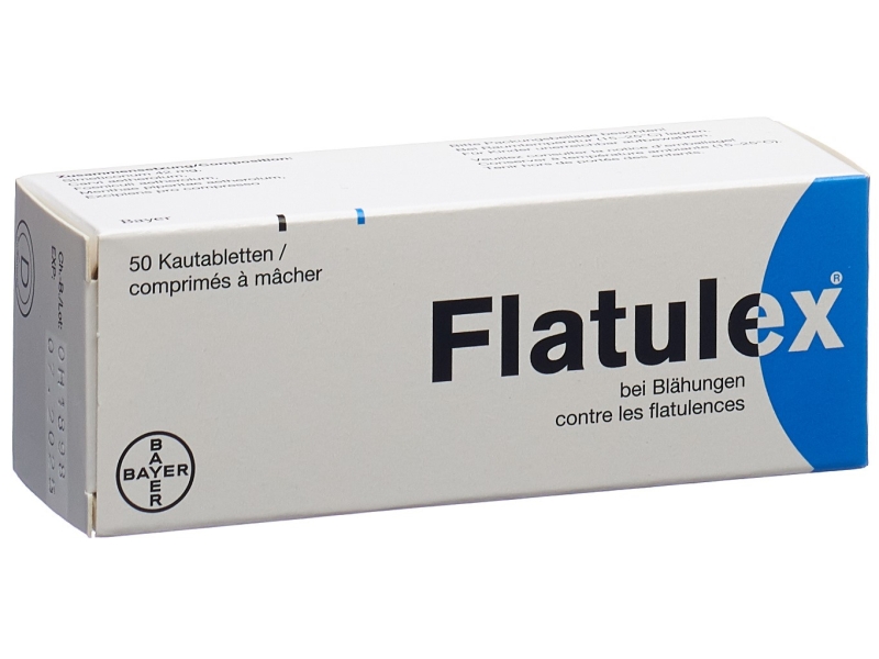 FLATULEX comprimés à macher 42mg 50 pièces