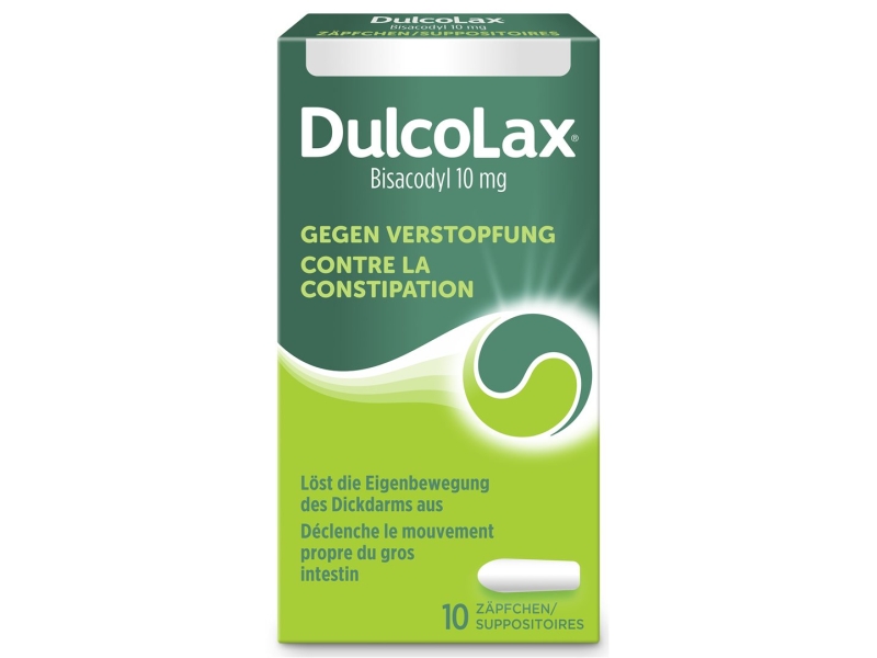 DULCOLAX Bisacodyl suppositoires 10 mg 10 pièces