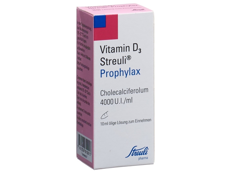 VITAMINE D3 STREULI 4000 UI/ml Prophylax 10 ml