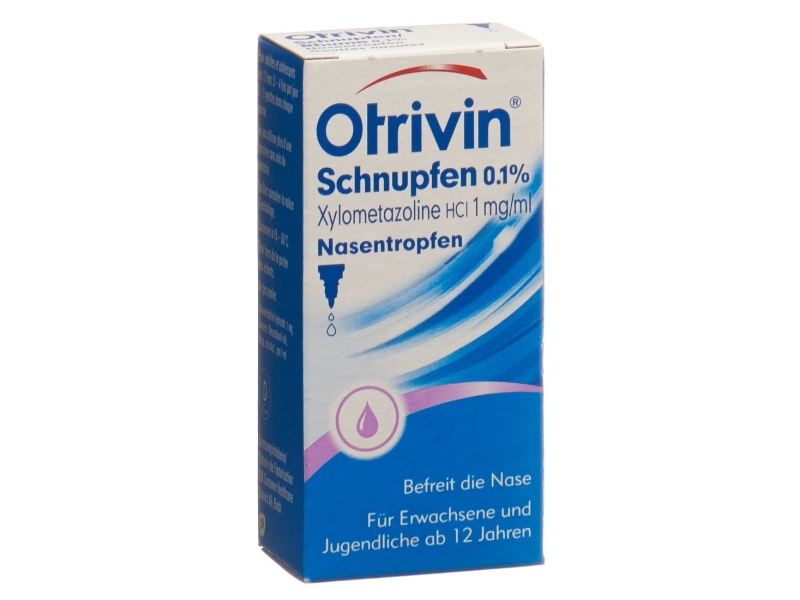 OTRIVIN Rhume gouttes nasales 0.1 % 10 ml