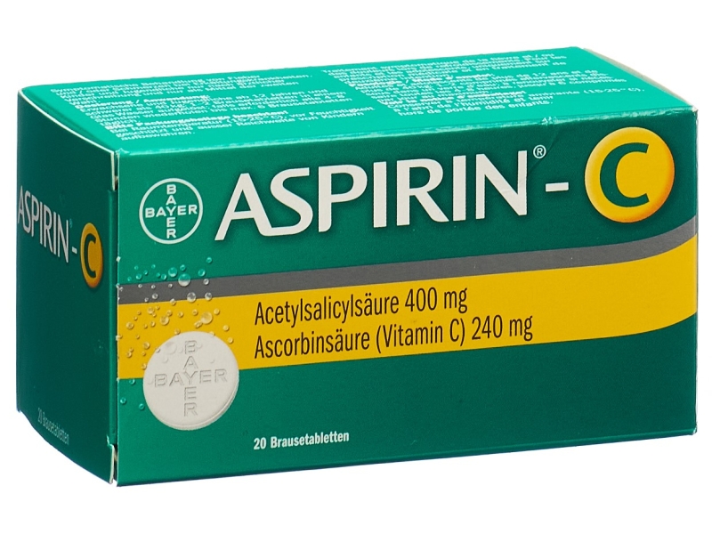 ASPIRINE Complex comprimés effervescents 20 pièces