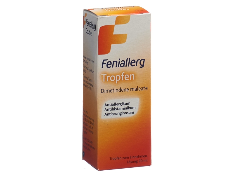 FENIALLERG N 1 mg/ml flacon 20 ml