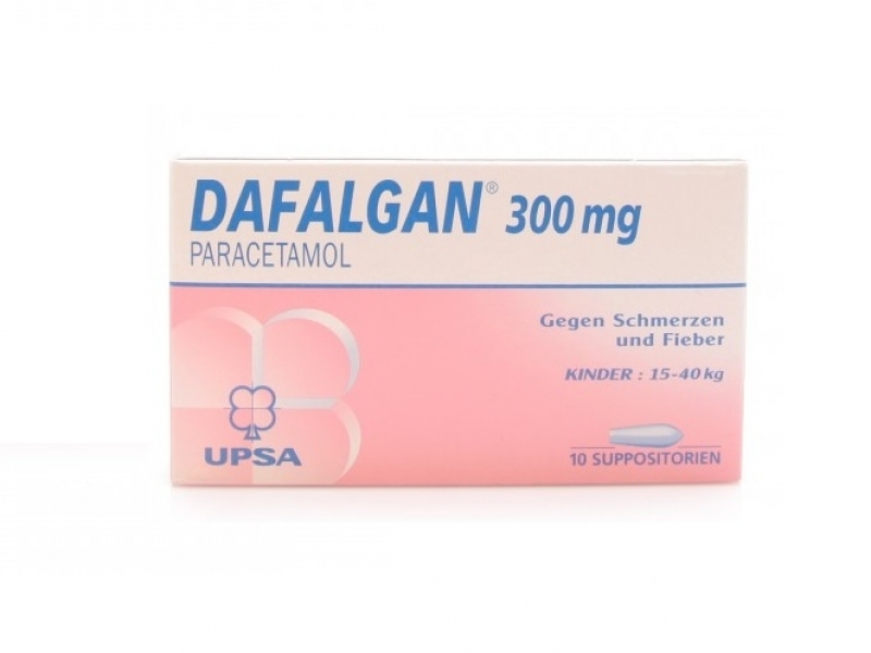 DAFALGAN 300 mg 10 Zäpfchen