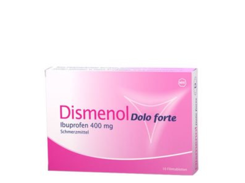 DISMENOL Dolo forte filmtabletten 400 mg 10 stück