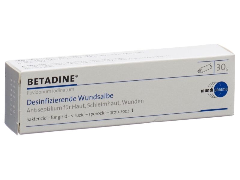 BETADINE onguent désinfectant tube 30g