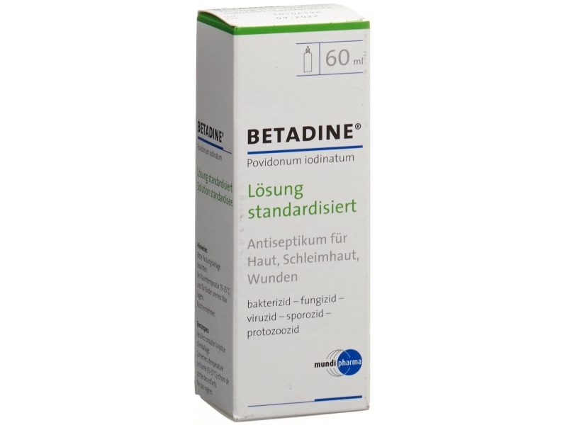 BETADINE solution standard flacon 60ml