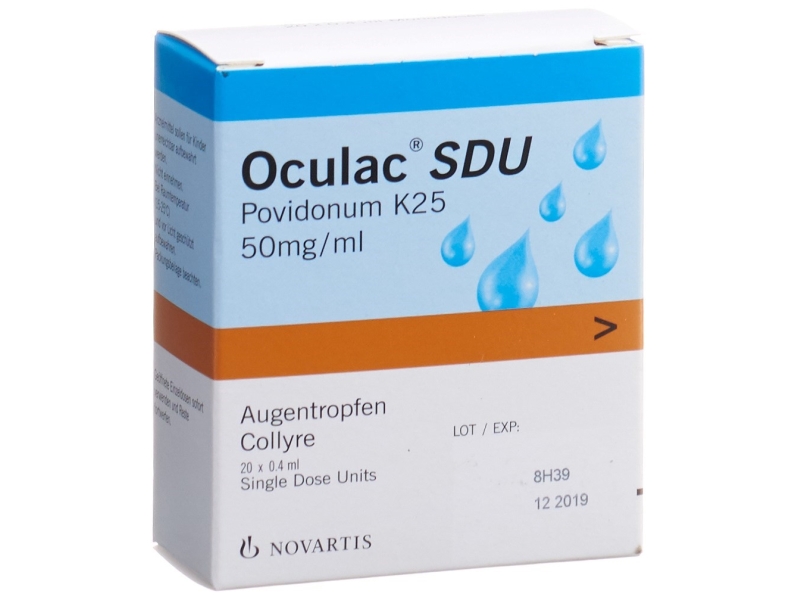 OCULAC SDU collyre monodose 20 x 0.4 ml