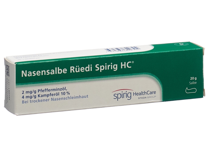 RÜEDI Onguent Nasal Spirig HC 20 g