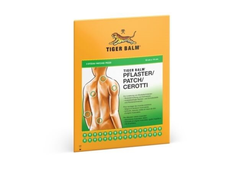 TIGER BALM Cerotti 10x14cm 3 pezzi