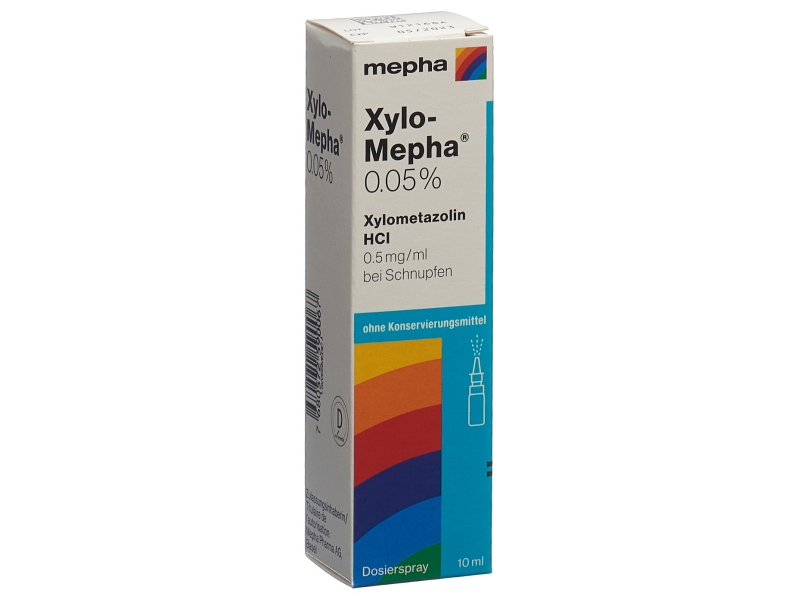 XYLO Mepha Dosierspray 0.05 % Kind Fl 10 ml