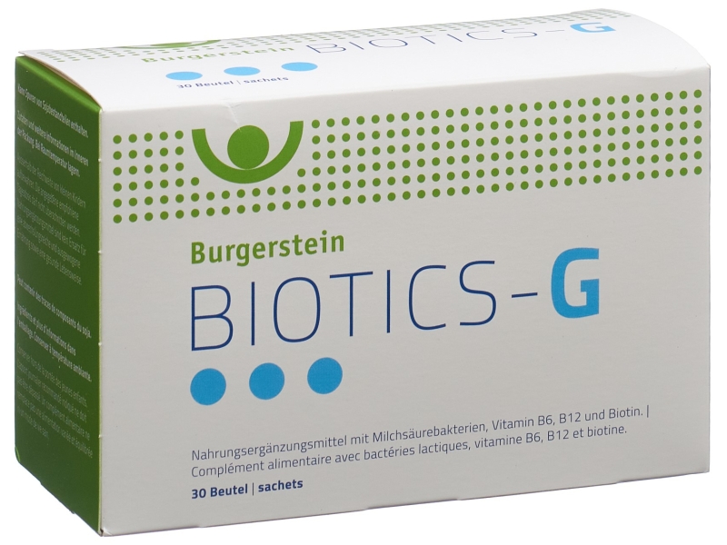 BURGERSTEIN Biotics-G Poudre 30 sachets