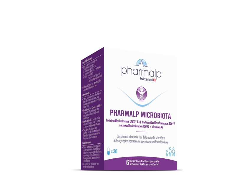 PHARMALP Microbiota 30 Gélules