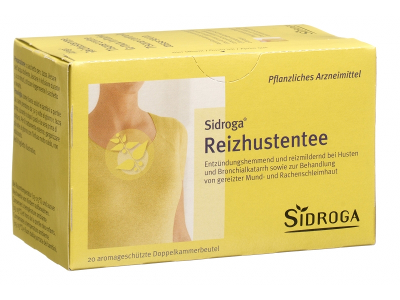 SIDROGA Reizhustentee 20 Beutel 0.9 g