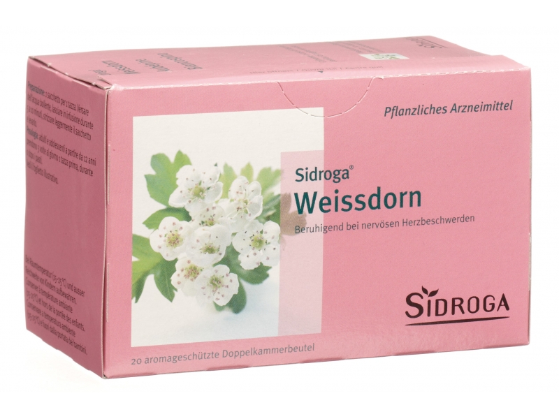 SIDROGA Weissdorn 20 Beutel 1.5 g