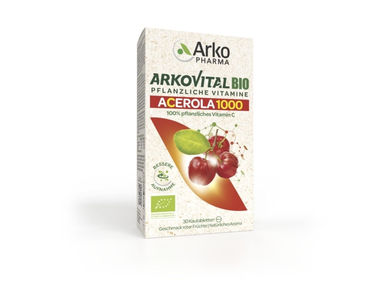 ACEROLA ARKOPHARMA compresse 1000 mg bio 30 pezzi