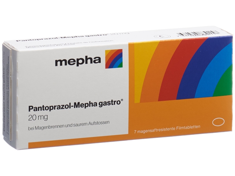 MEPHA Pantoprazol Gastro 20mg, 7 Filmtabletten