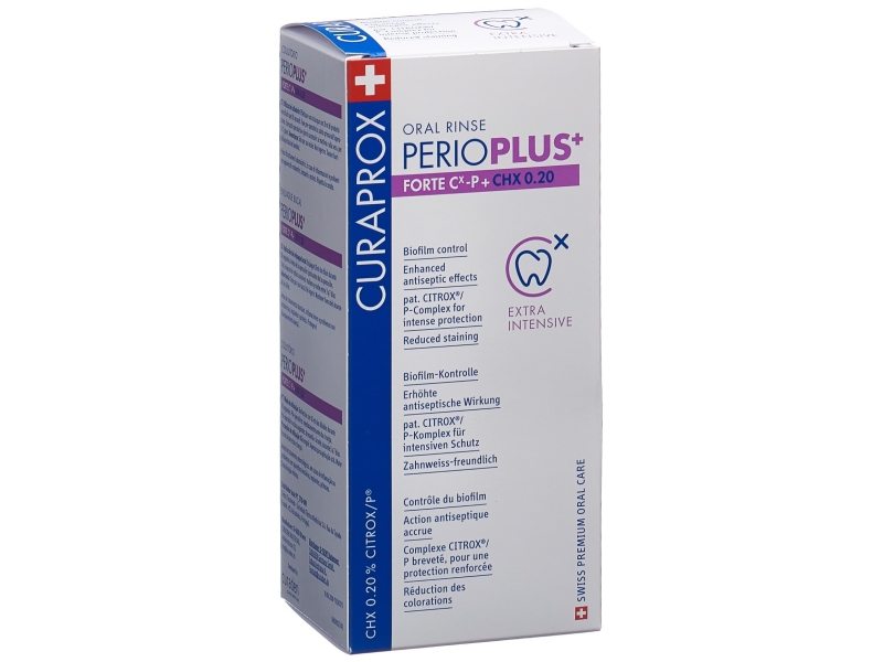 CURAPROX Perio plus forte CHX 0.2 % 200 ml