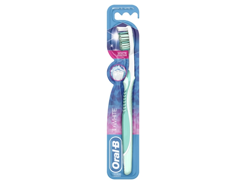 ORAL- 3D White brosse à dents 35 medium tête courte