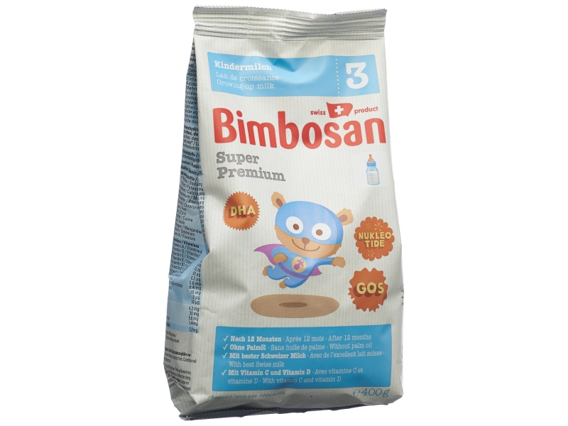 BIMBOSAN Super Premium 3 lait de croissance recharge 400 g