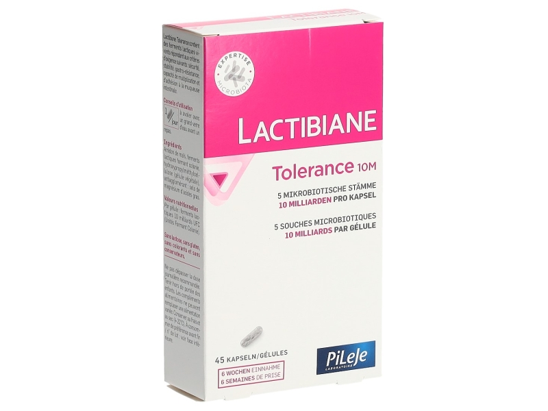LACTIBIANE Tolerance 10M, 45 Capsule