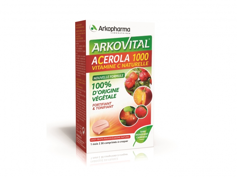 ARKOVITAL Acerola Arkopharma  Comprimés 1000 mg 30 pièces
