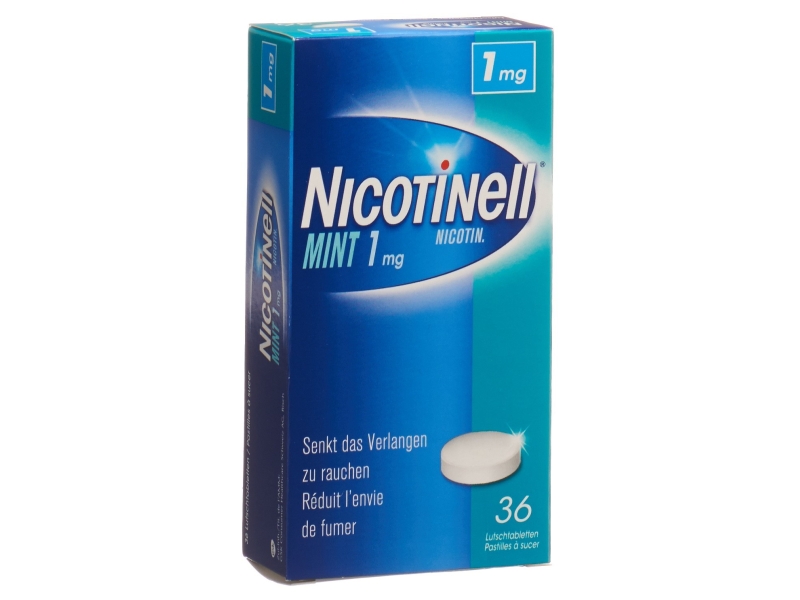 NICOTINELL Lutschtabletten 1 mg MINT 36 stück