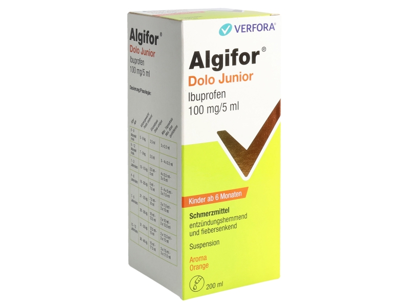 ALGIFOR Dolo Junior sospensione 100 mg/5ml