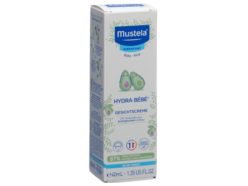 MUSTELA  hydra bébé crema viso 40 ml