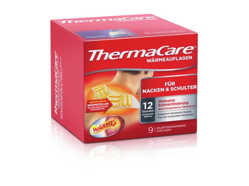 THERMACARE compresses cou, épaules et bras 9 pièces
