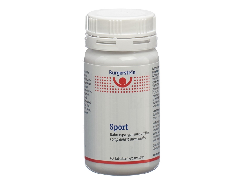 BURGERSTEIN Sport comprimés 60 pièces