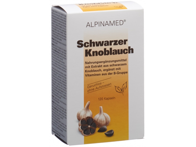 ALPINAMED Schwarzer Knoblauch Kapseln 120 Stück